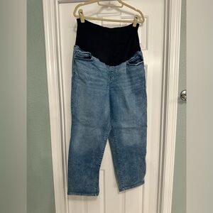 Plus size maternity jeans